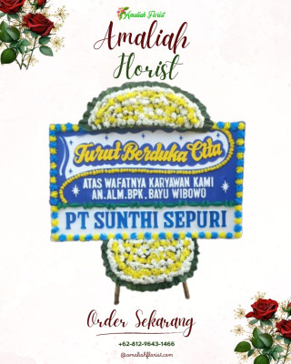 Papan Bunga Duka di Kolhua
