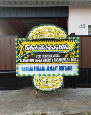Papan Bunga Duka di Kolhua