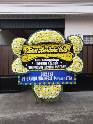 Papan Bunga Duka di Kolhua