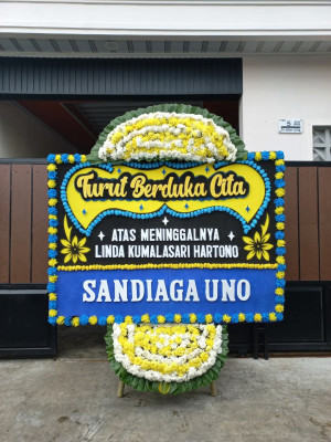 Papan Bunga Duka di Kolhua