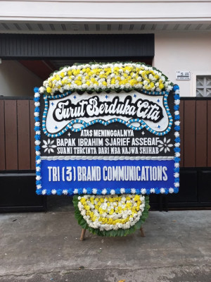 Papan Bunga Duka di Kolhua